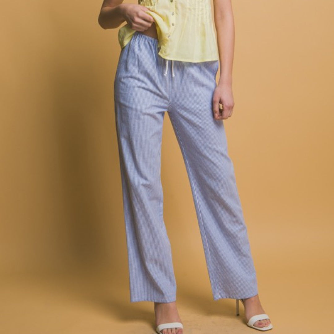Coastal Chic Stipe Pants