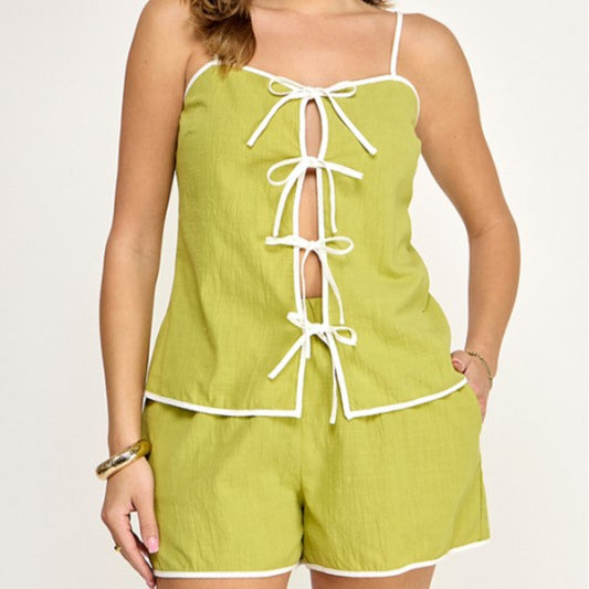 Matcha Shorts Set