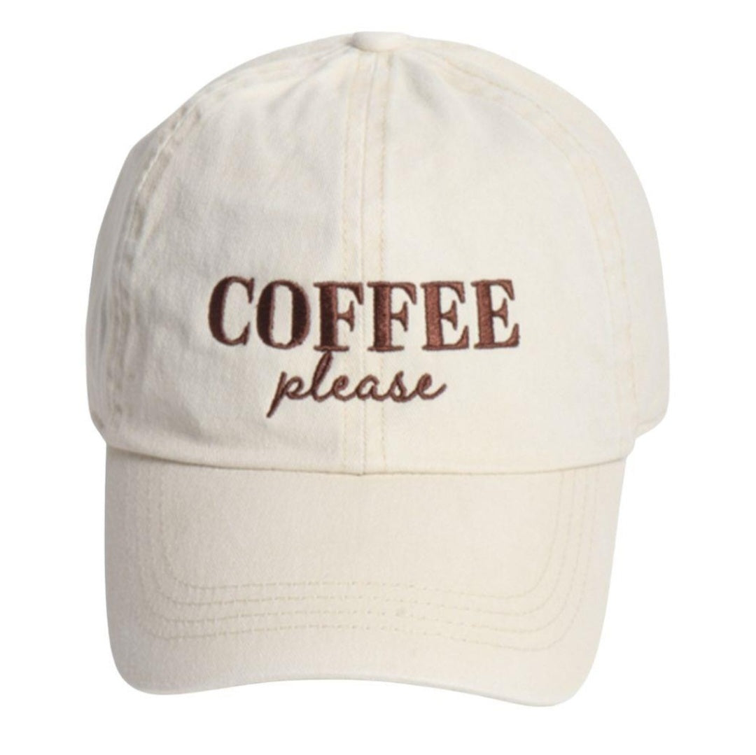 Coffee Please Hat