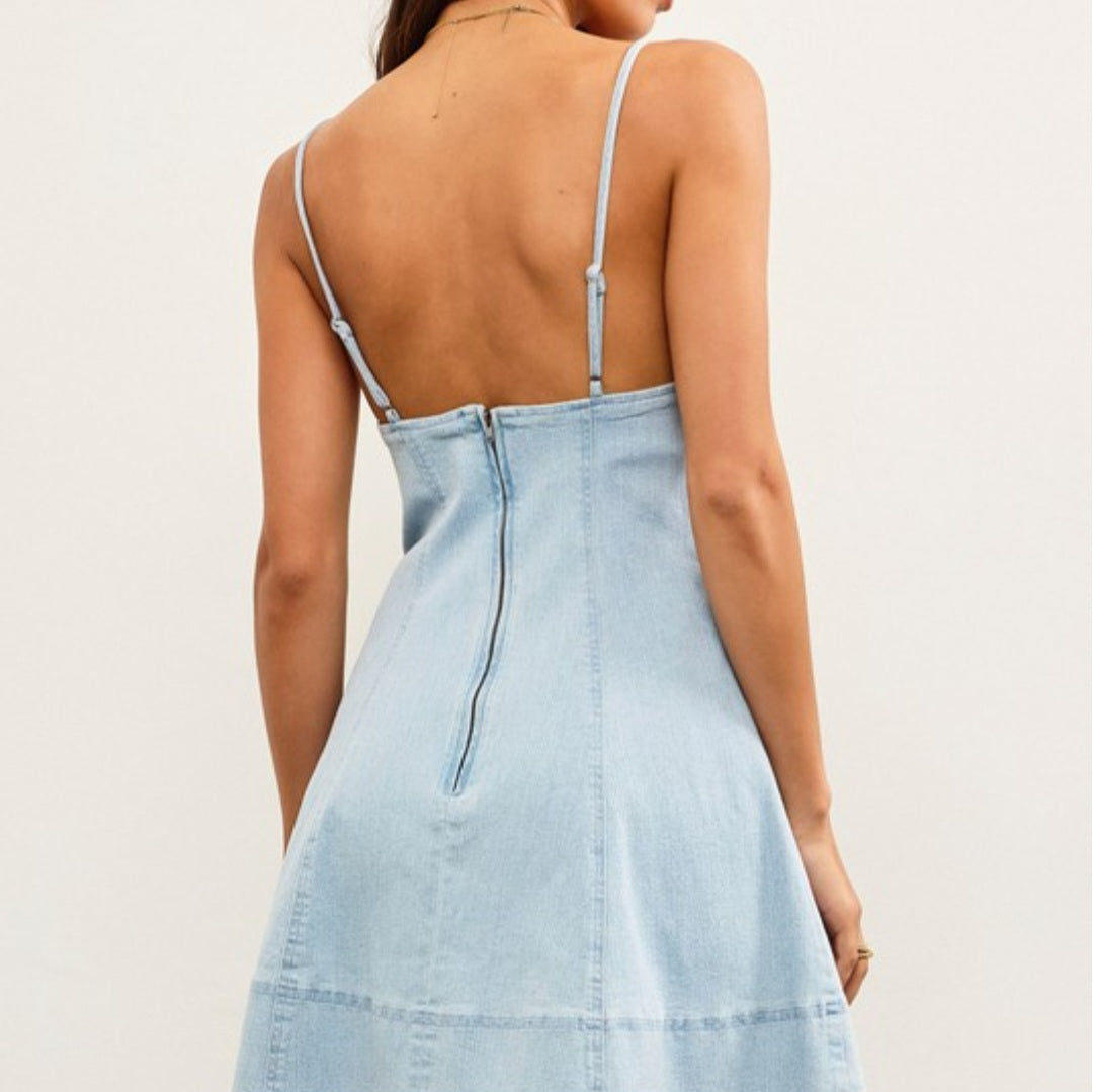 Lala Denim Dress