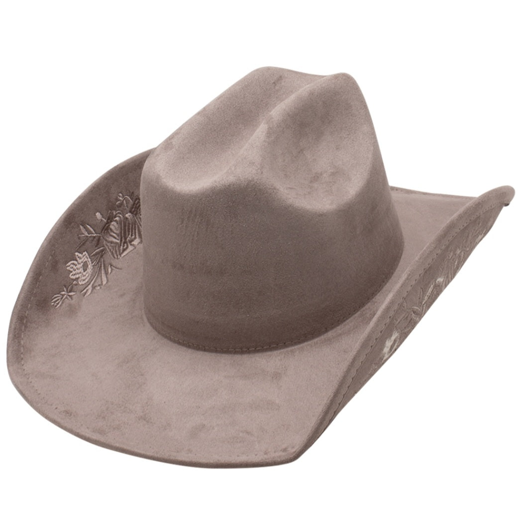 Rose Cowgirl Hat (2 colors)