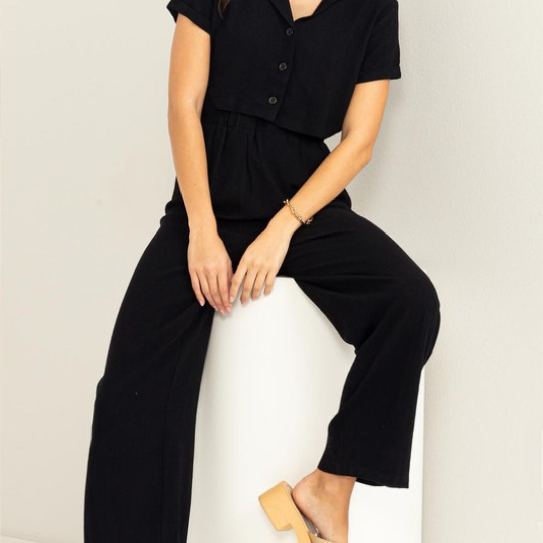 Luna Jumpsuit (Black)