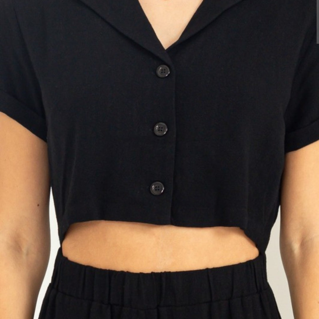 Luna Jumpsuit (Black)