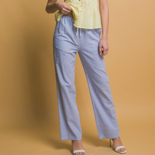 Coastal Chic Stipe Pants