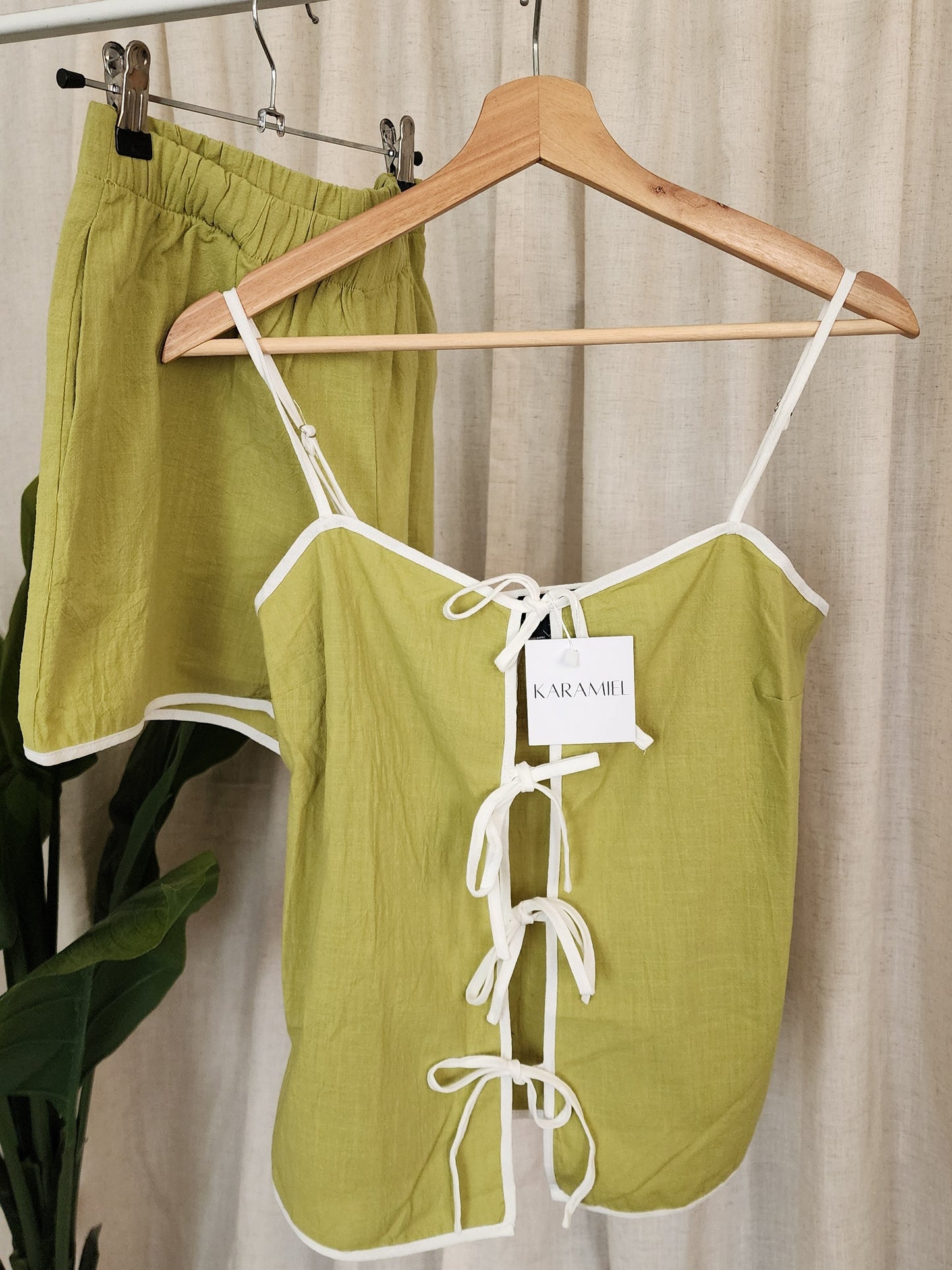 Matcha Shorts Set