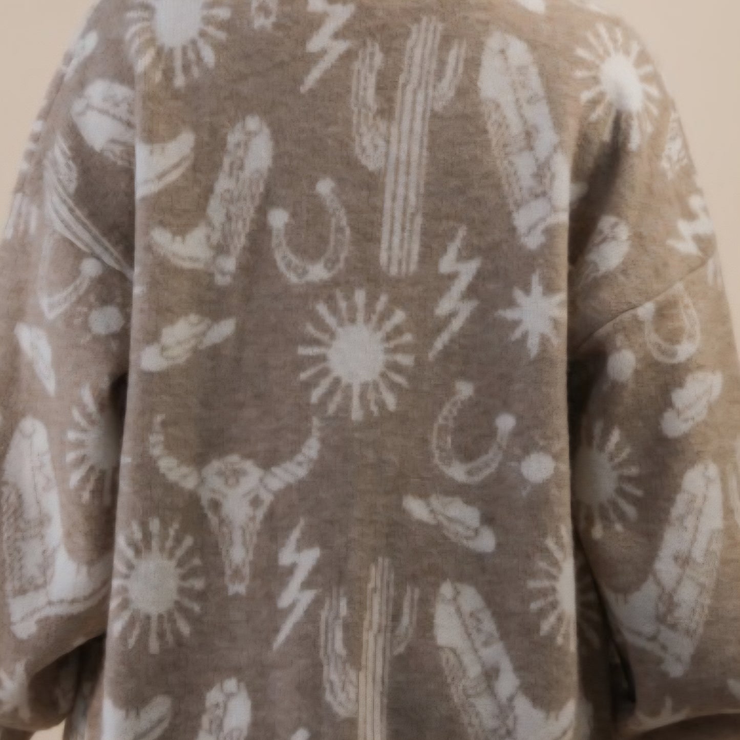 Western Cardigan (Mocha)