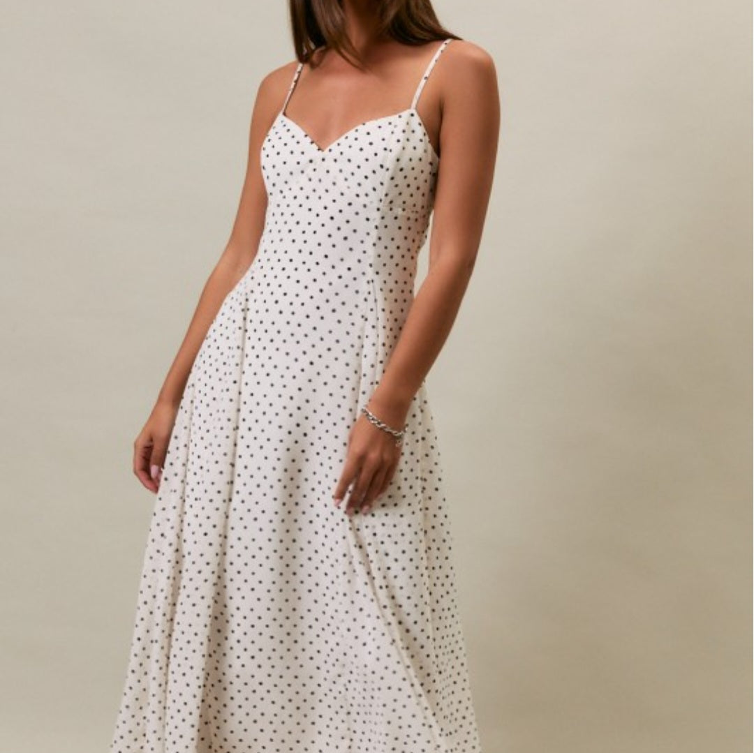 Perla Polka Dot Dress