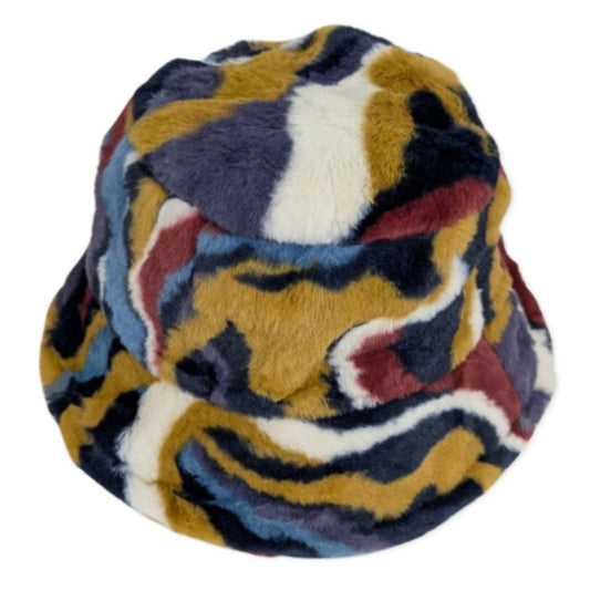 Milky Navy Bucket Hat