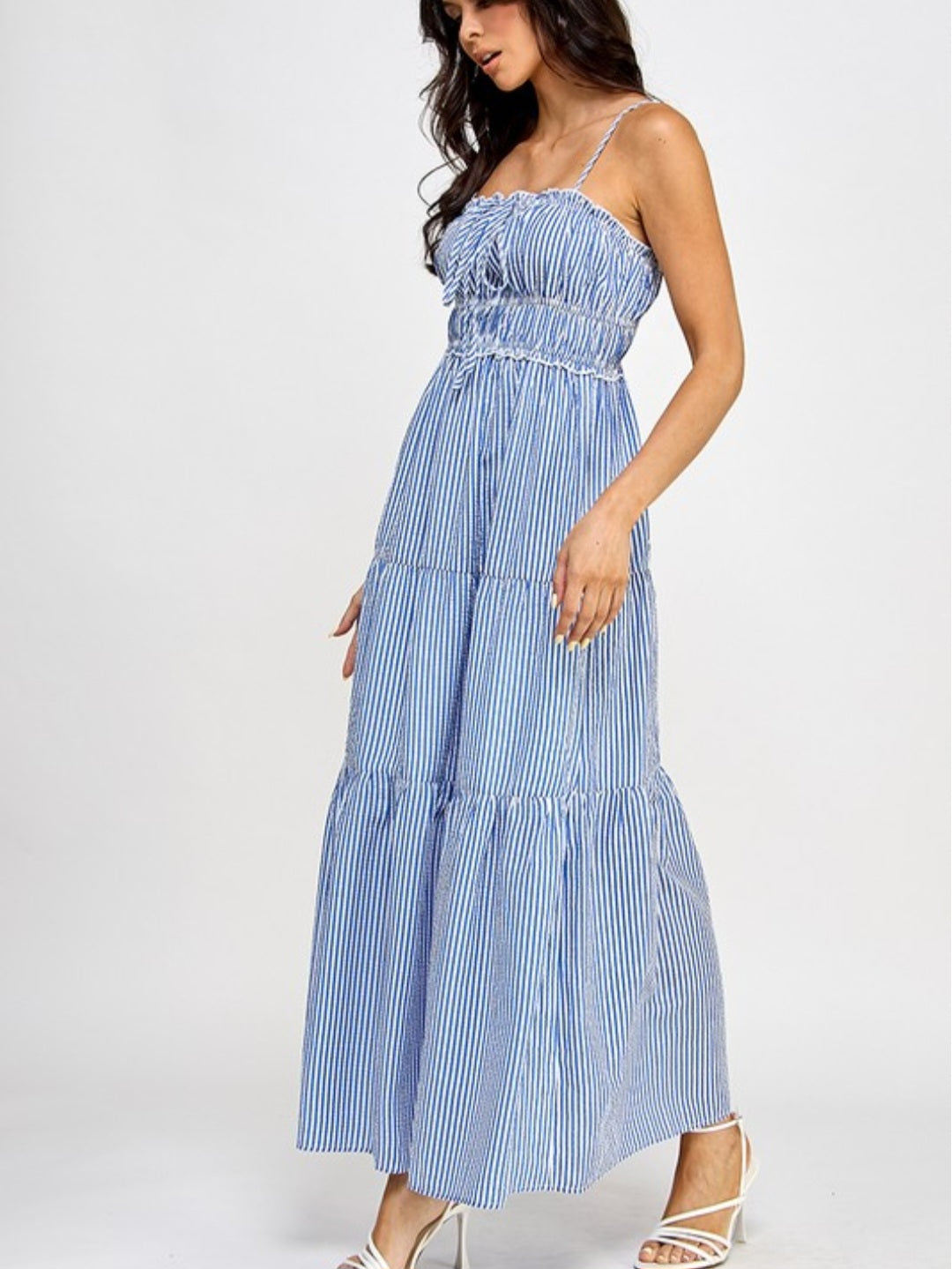 Ella Stripe Maxi Dress
