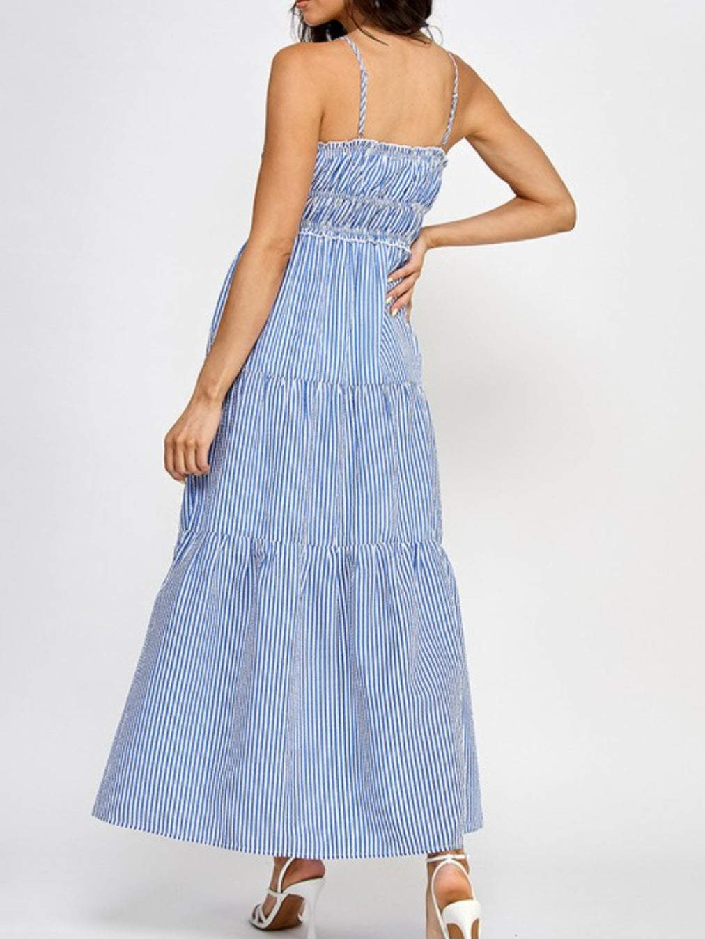 Ella Stripe Maxi Dress