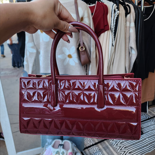 Mira Purse (Burgundy)