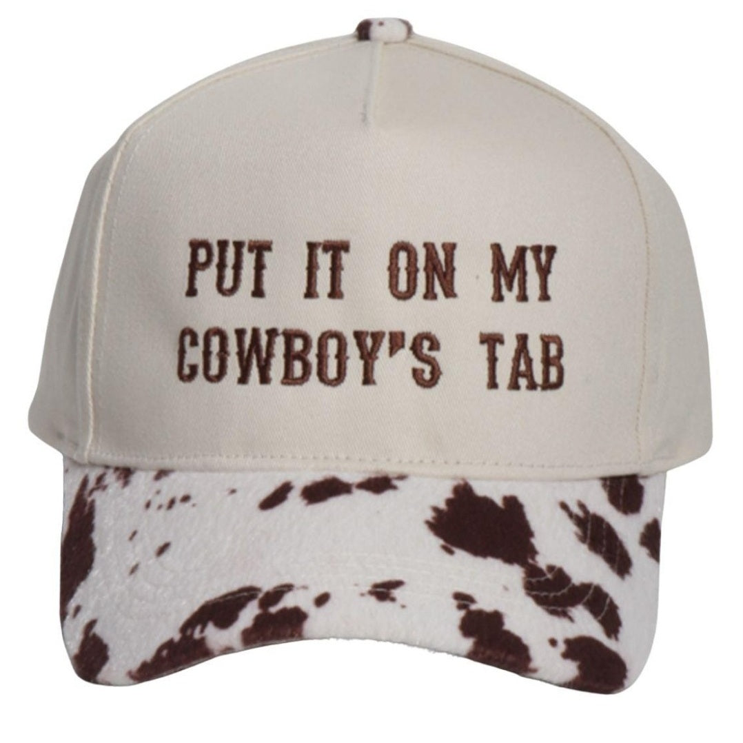 Put It On My Cowboy's Tab Hat