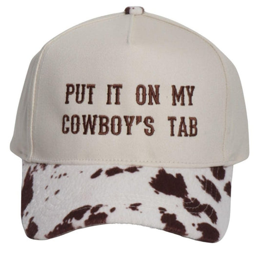 Put It On My Cowboy's Tab Hat