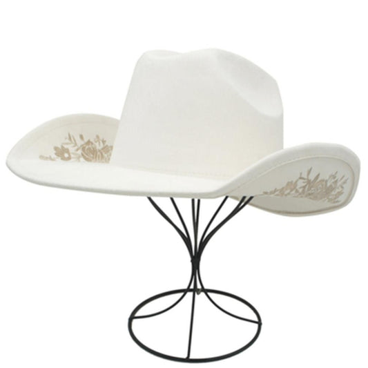 Rose Cowgirl Hat (2 colors)