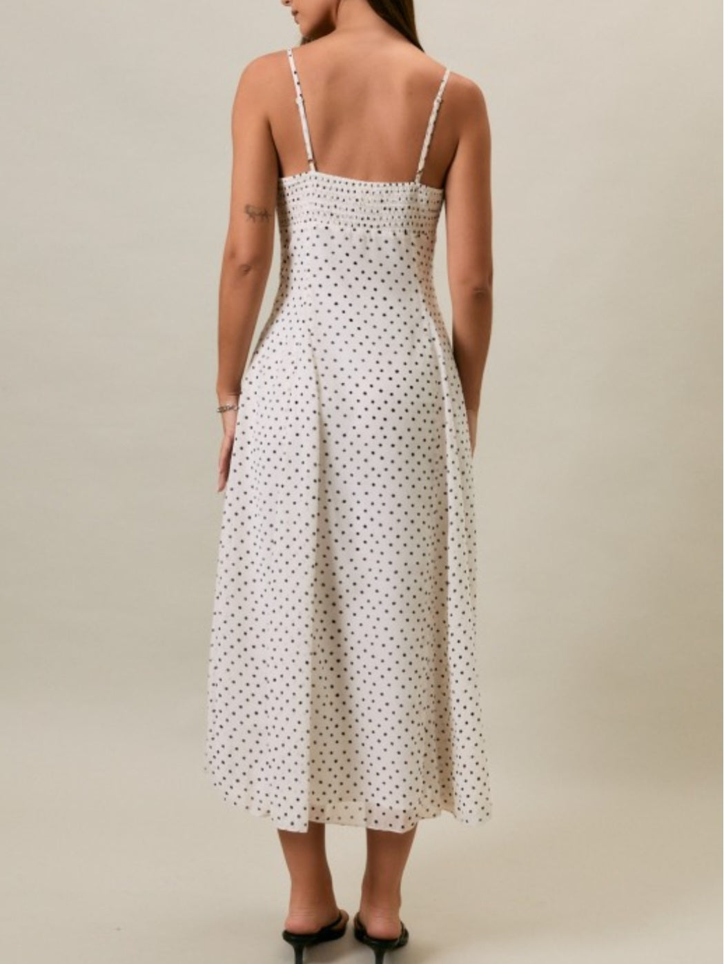 Perla Polka Dot Dress