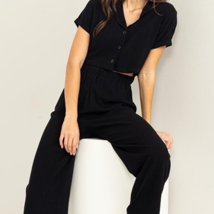 Luna Jumpsuit (Black)